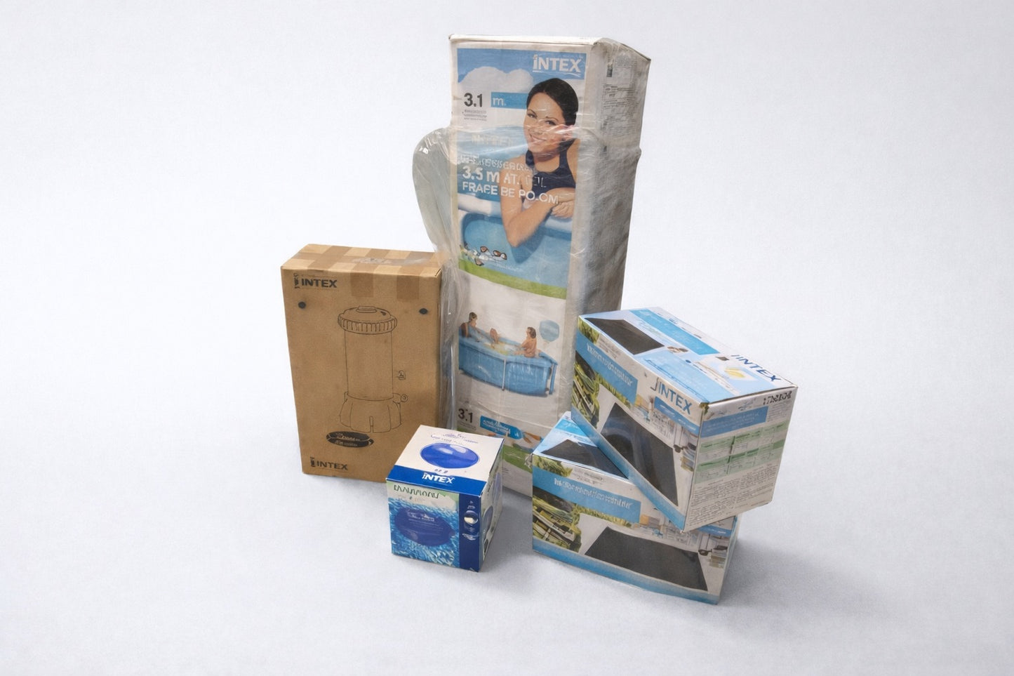 Above Ground Pool with Filter & Accessories